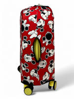 Чехол на чемодан 20", цвет красный/разноцветный, Микки