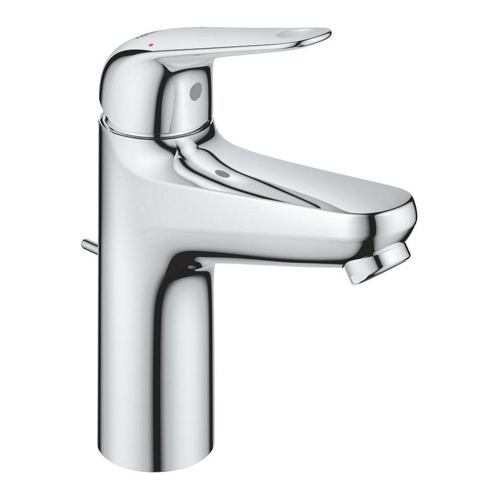 Смеситель для раковины GROHE Euroeco однорычажный 1/2″ M-Size, хром (24265001)