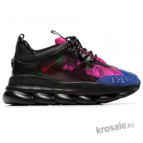 Кроссовки Versace Chain Reaction 2 Chainz Black/Multicolor