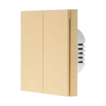 Умный настенный выключатель Aqara H1 (двухклавишный, без нейтрали) (версия Global)