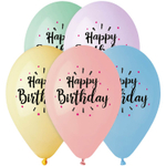 Шар латексный 35см сорбет (Ассорти)