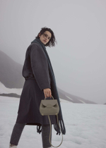 Сумка Polene Numéro Un Nano EDITION TEXTURED OLIVE