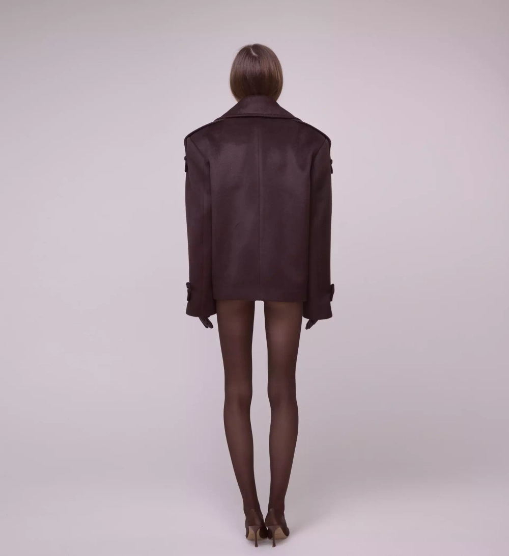 Пальто NUDE BROWN, Коричневый