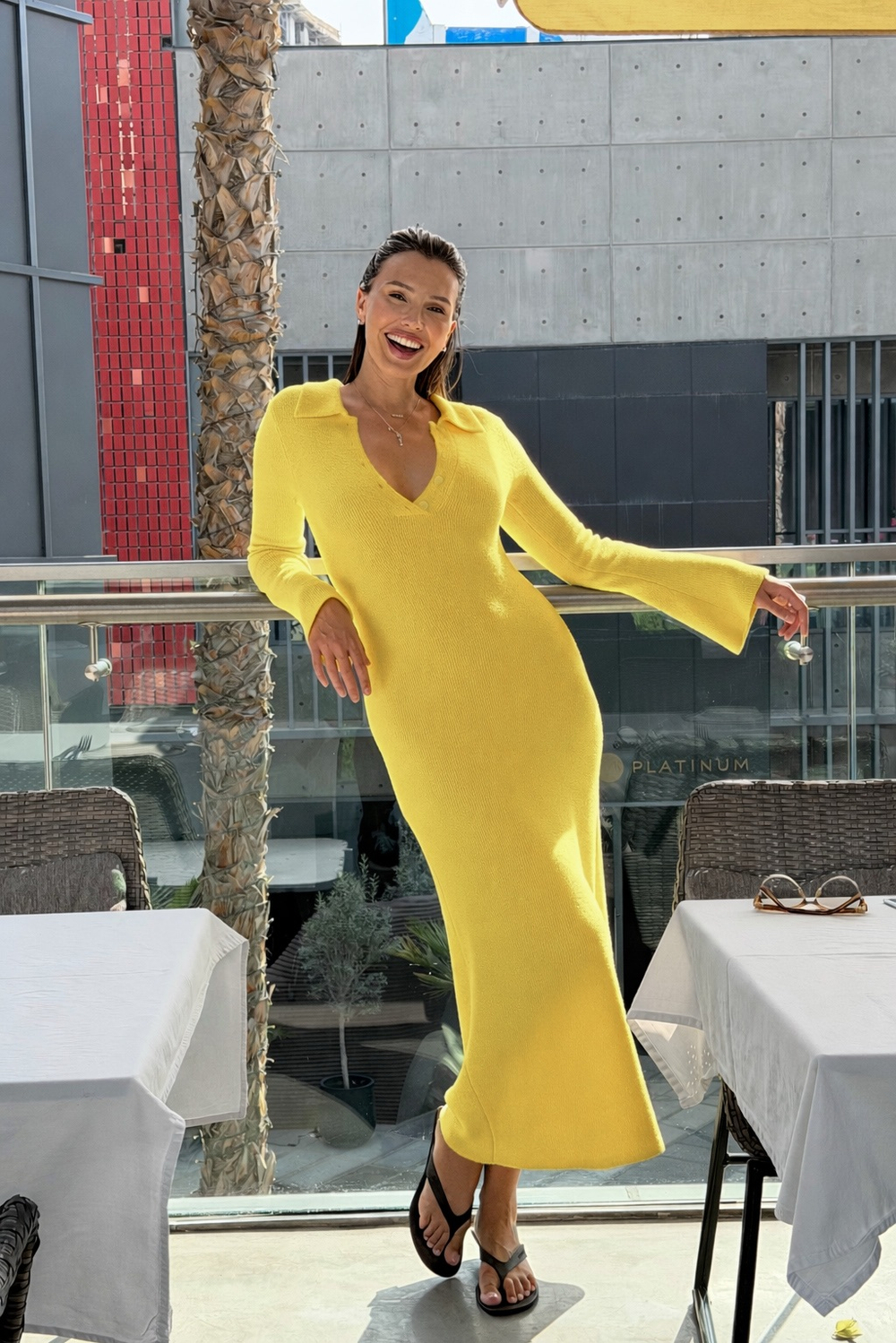 ПРЕДЗАКАЗ, получаем 15 марта, платье макси в желтом цвете