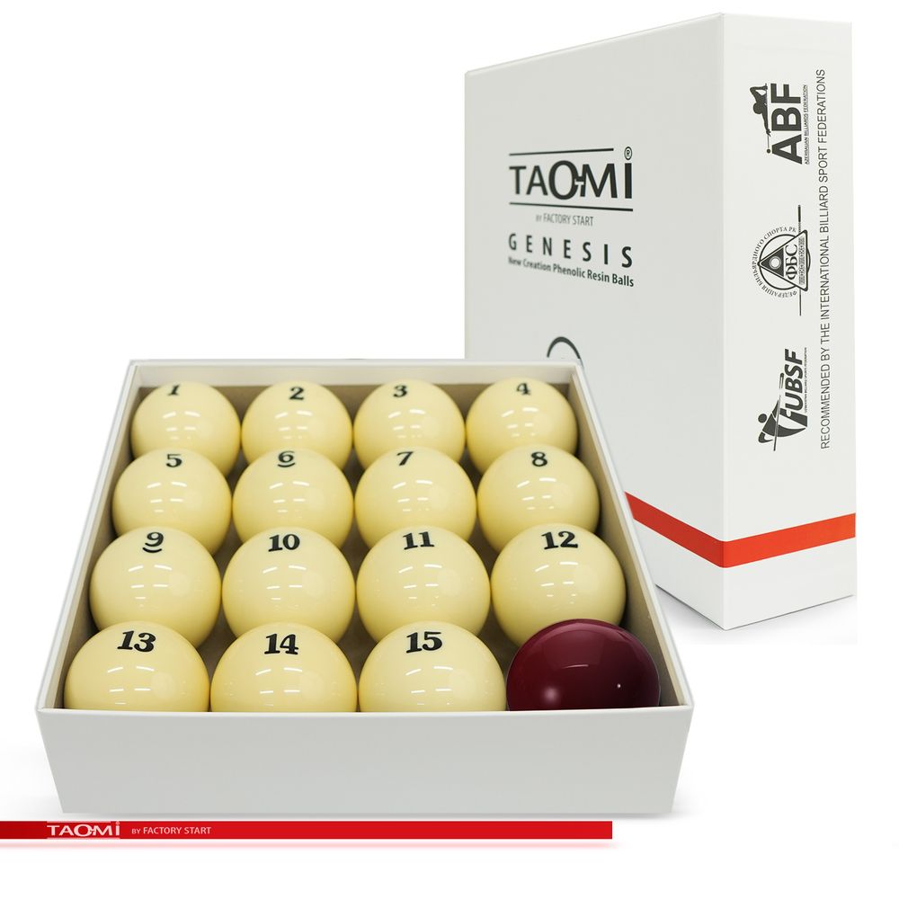 Шары TAO-MI GENESIS 68 мм Бордовый биток