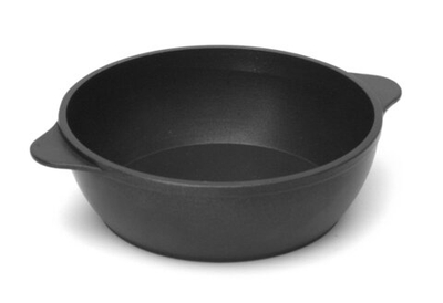 Сковорода "Уля" 160 с 2-мя метал. ручками, "Антрацит"