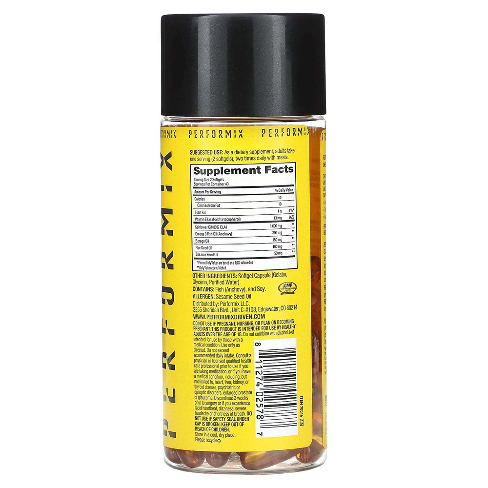 Performix, SST Ab Cuts CLA`` 80 мягких таблеток