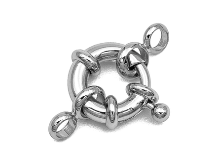 Круглый карабин 15мм "Штурвал"