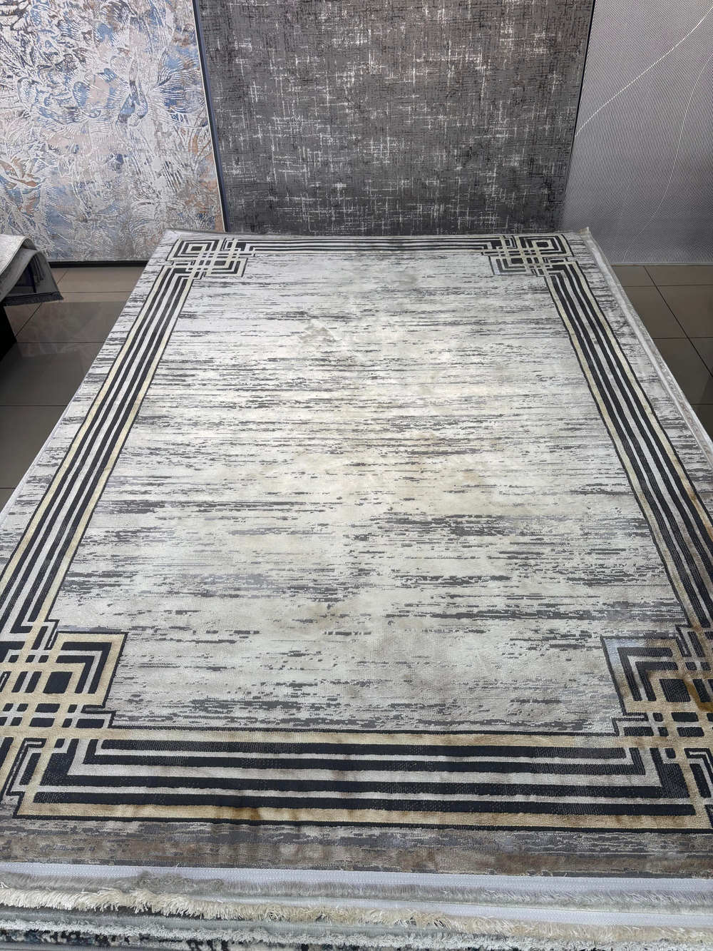 Zara Collection (200*280 см) - Ivory/Mustard