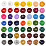 Краски акриловые художественные BRAUBERG ART DEBUT, НАБОР 24 шт. по 75 мл, 8 цветов, в тубах, 191128