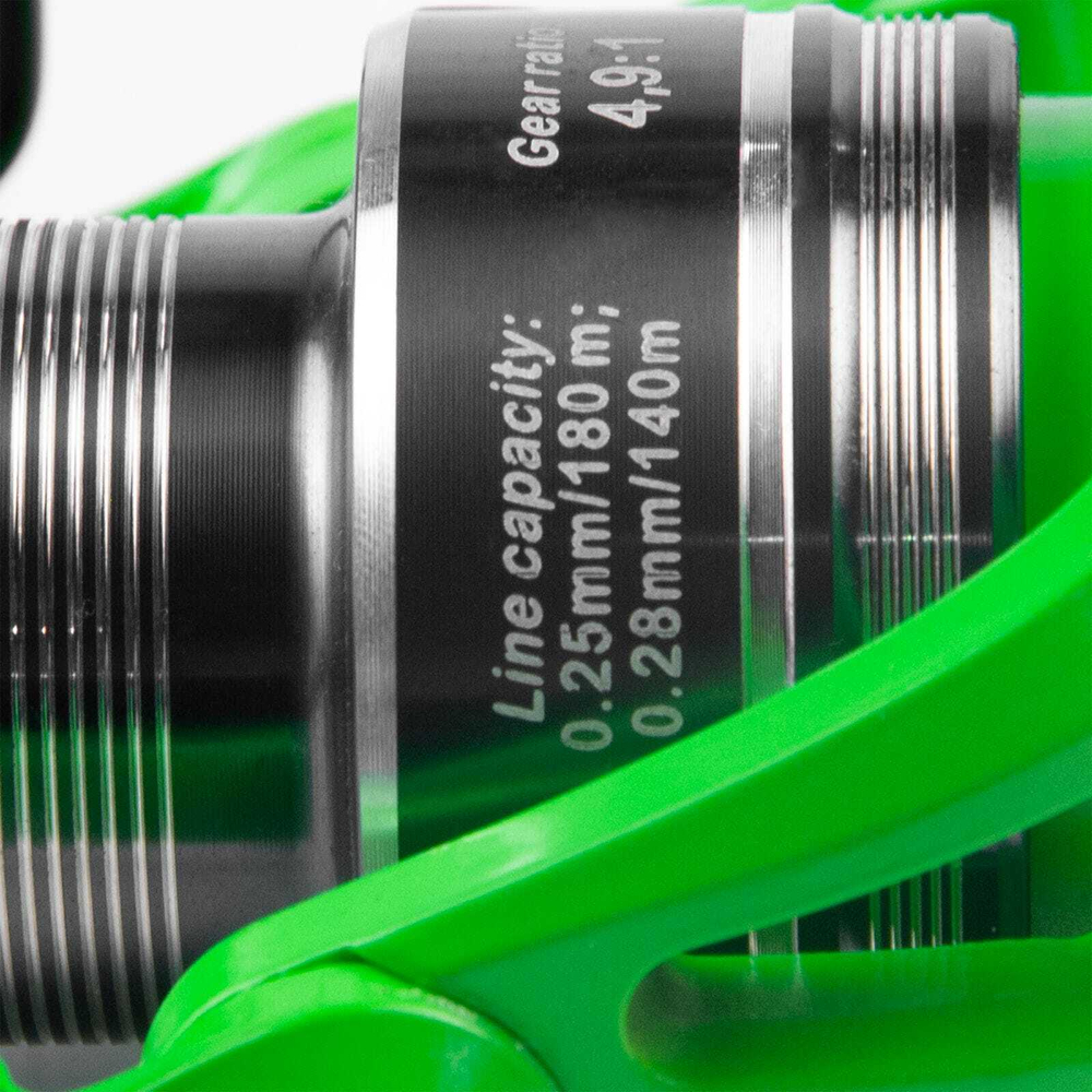 Катушка безынерционная Kaida EHQ02 (2000, 3+1BB, мет. шпуля)