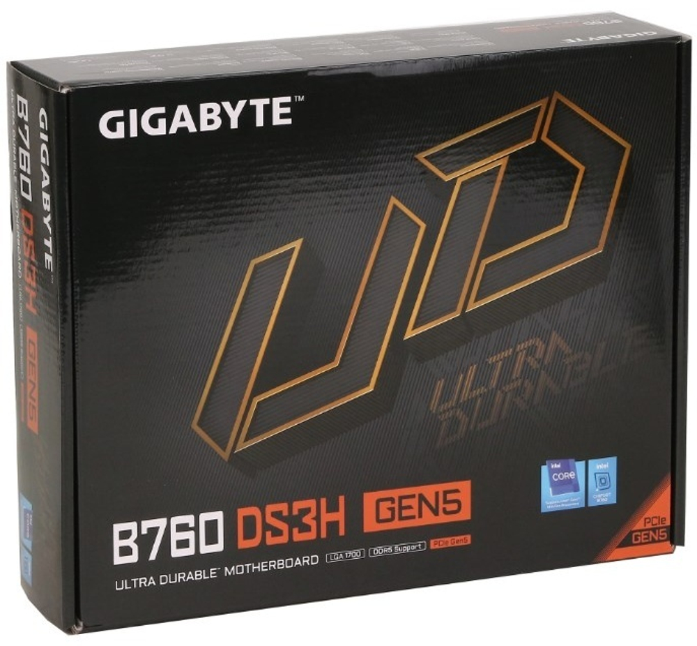 МАТЕРИНСКАЯ ПЛАТА GIGABYTE B760 DS3H GEN5 (REV1.0)