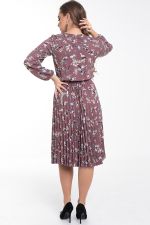 Платье Эмили хит (гофре, флер) Diolche