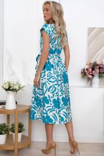Платье Эдна (бело-голубое) П13874-45М LT Collection