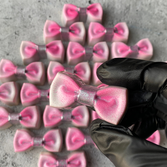 845 | Форма для шоколадных изделий &quot;Бантик&quot; (275*175 мм)