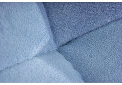 Барный стул Лофт катания дасти блю / белый матовый