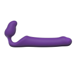 Фиолетовый безремневой страпон 17,5см Adrien Lastic Queens L