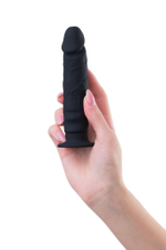 Фаллоимитатор Popo Lupi черный 12 см