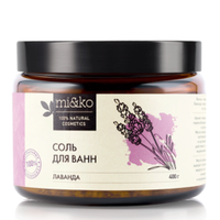 Морская Соль для ванн Лаванда 400 гр, MI&Ko