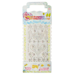 Наклейки-стразы Alingar, акриловые, "Королевское сердце", пакет с европодвесом