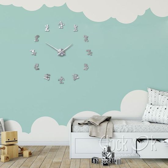 Настенные 3D часы Mickey