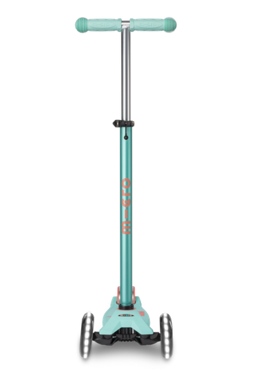 Самокат Maxi Micro Deluxe мятный LED