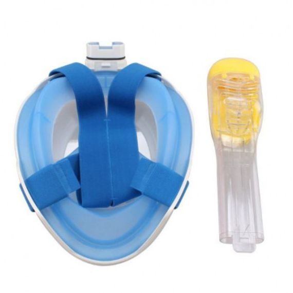 Полнолицевая маска Free Breath L-XL Синяя