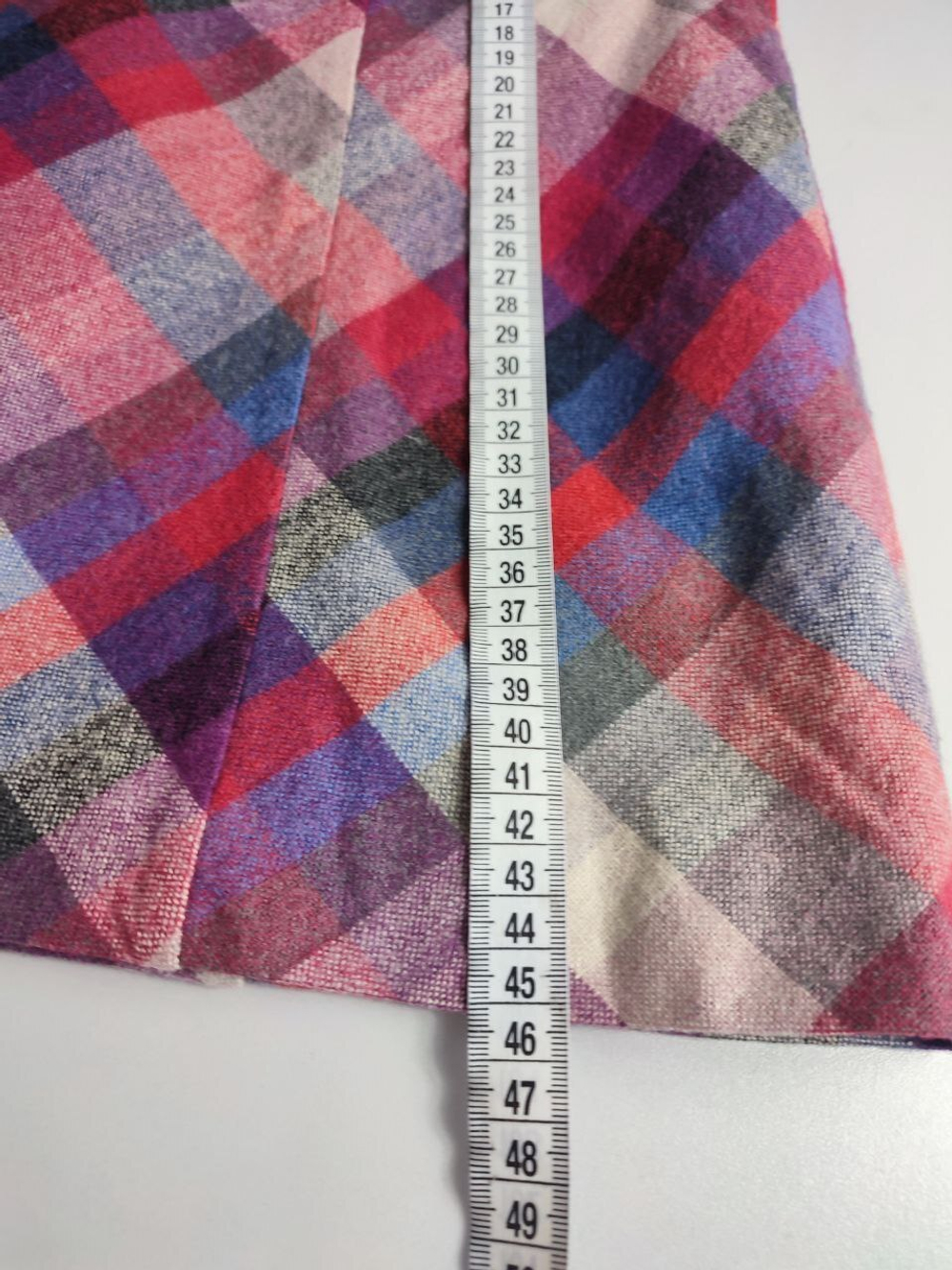 Юбка H&M в клетку 44 размер