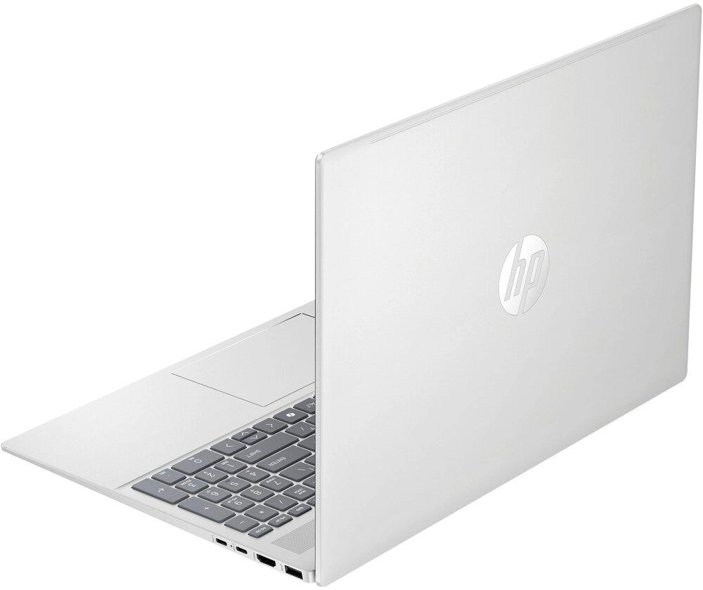 Ноутбук  HP Pavilion 16-ag0008ny 16 ", Ryzen 5, 16 Гб RAM, 512 Гб SSD, Radeon Graphics, Серебристый