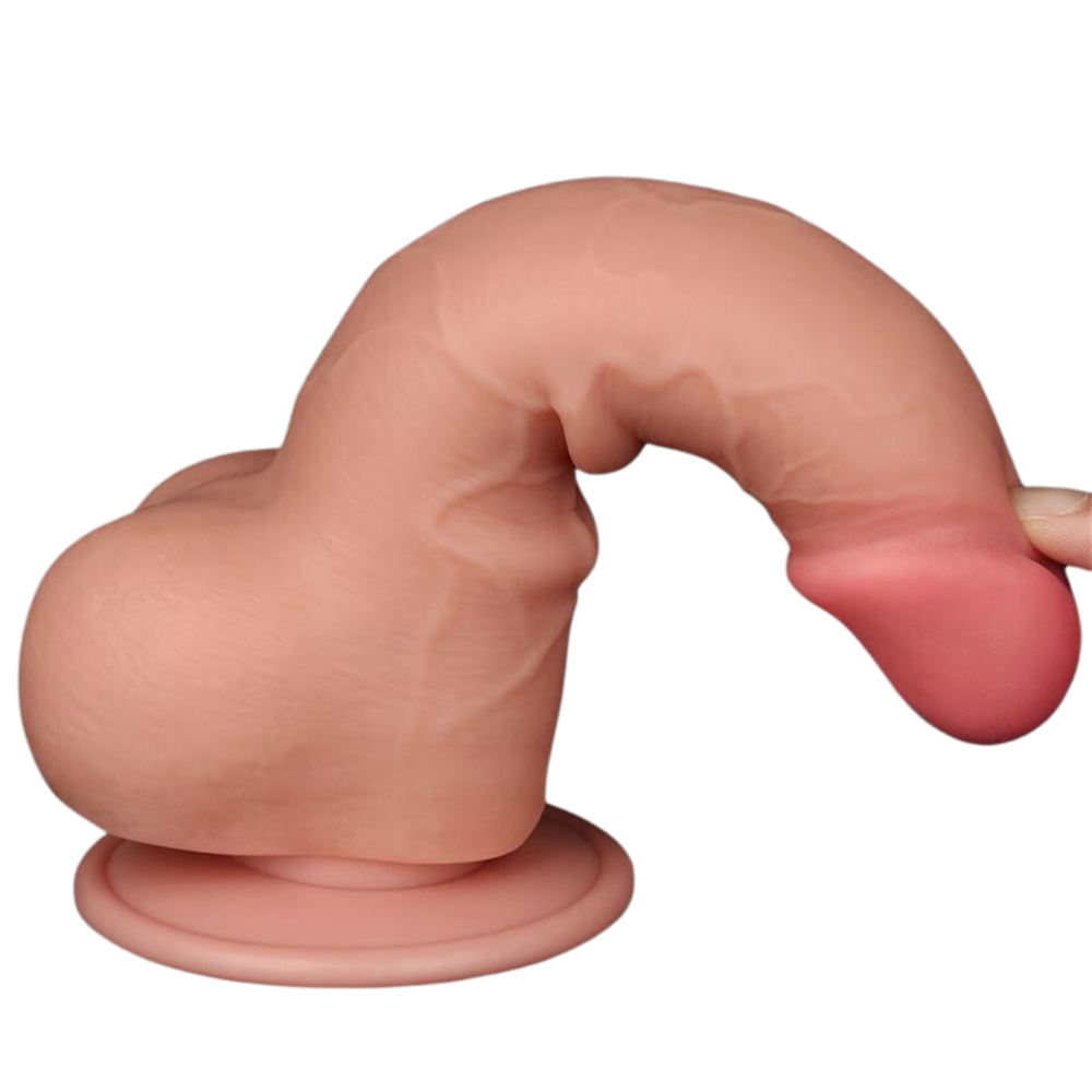 Фаллос с подвижной кожей Sliding Skin Dong (7,5 дюймов)
