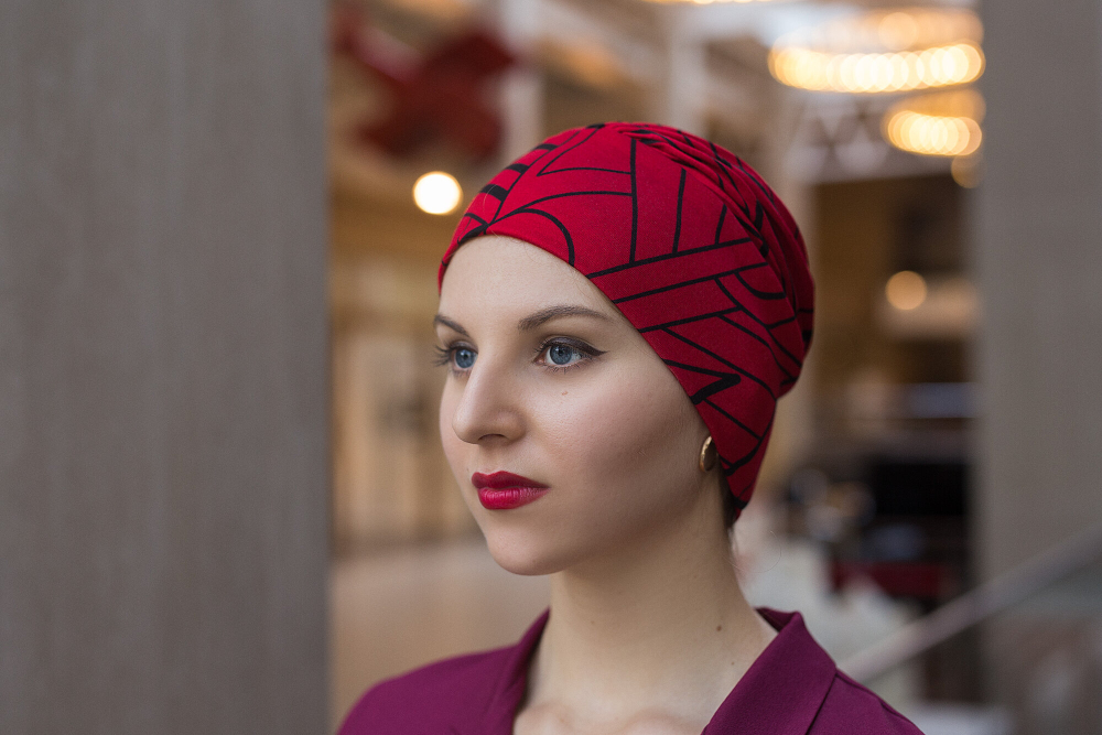 Шапочка тюрбан БЛАНКА VB4 облегченная, бамбук, Elza Meyger