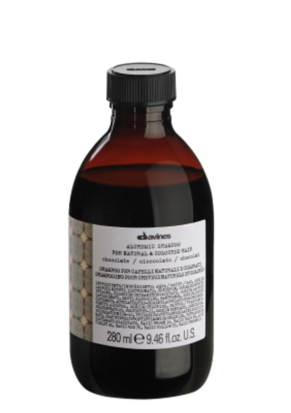 Шампунь «Алхимик» для натуральных и окрашенных волос DAVINES Alchemic Shampoo - Chocolate 280 мл