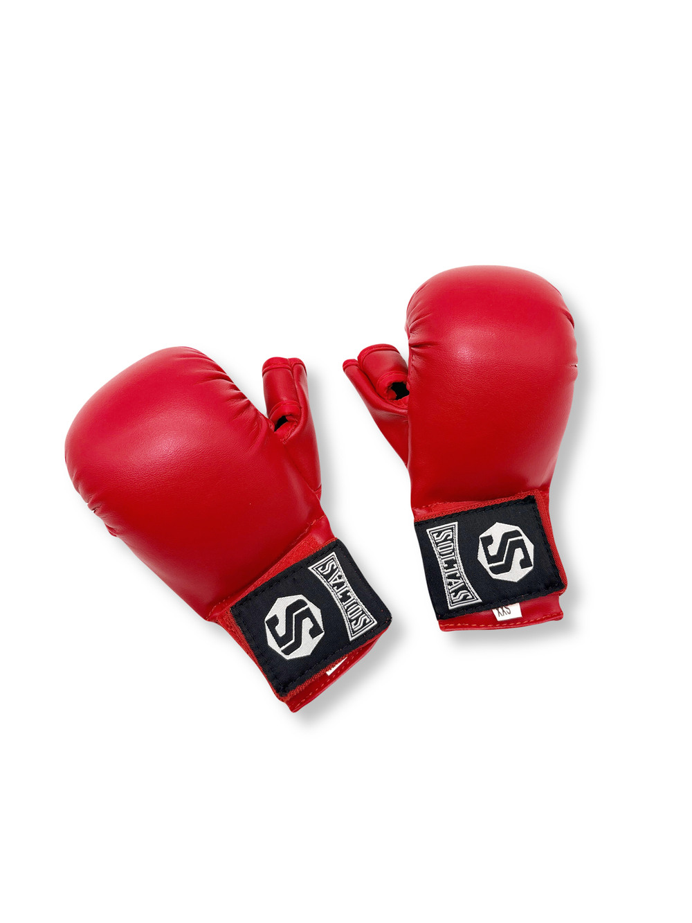 Перчатки накладки для карате SOLTAS, цвет ,красный ,