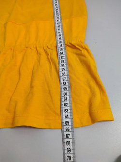 Топ Zara жёлтый удлиненный 46 размер