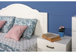 Тумба прикроватная Ливерпуль 08.146 белый / ясень ваниль НМ-1012-100 пвх