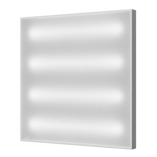 STP-A-1001-P-36-65K-40-A Св-к ДВО ST Luce STANDART IP40 595*595*40 мм 36Вт 4200лм 6500К призма(Армст Коммерческое освещение