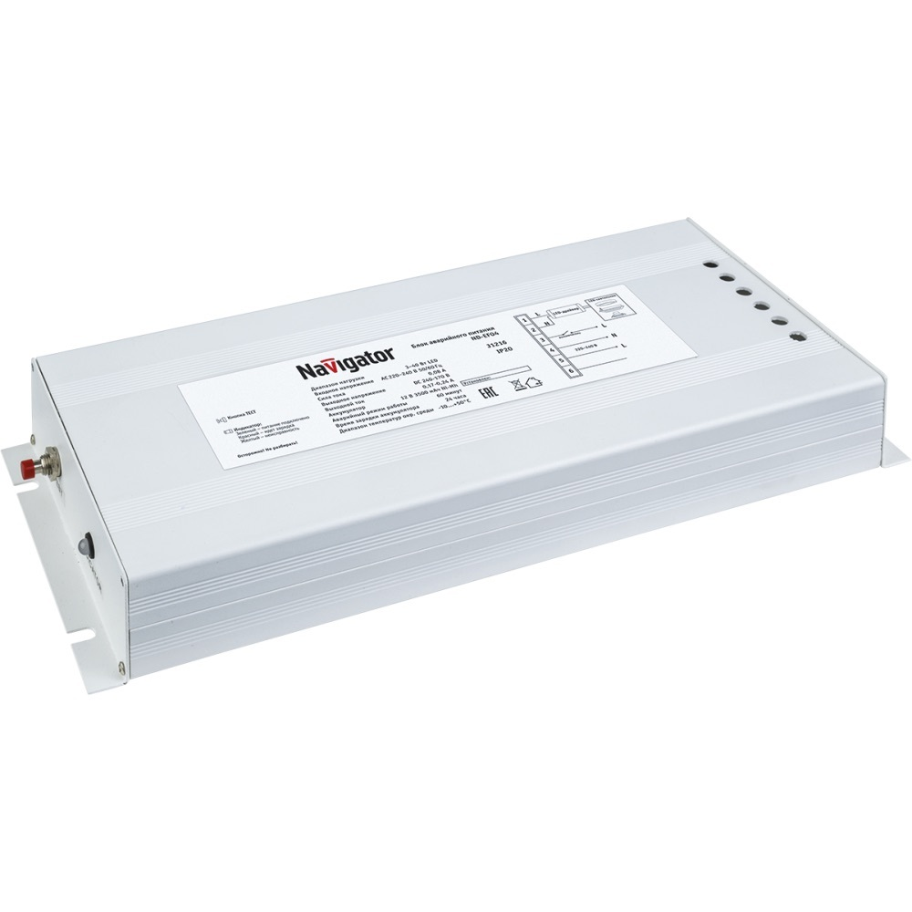 Блок аварийного питания БАП 1ч (Ni–Mh 12В 3500mAh) IP20 ND-EF 04 Navigator 61029