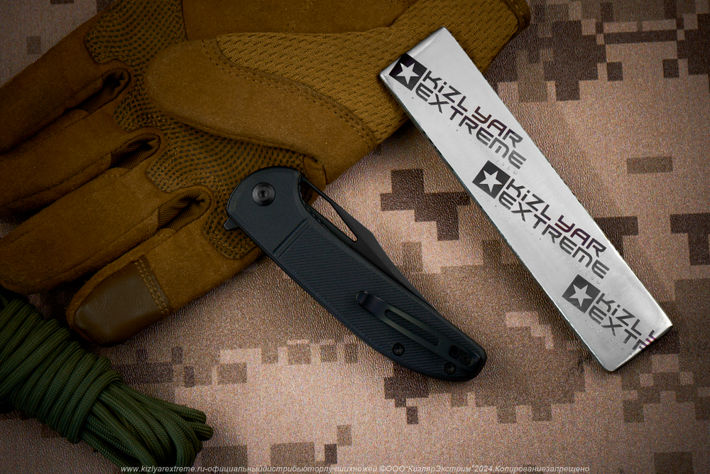 Нож Civivi Ortis C2013D сталь 9Cr18MoV BlackWash рукоять Black FRN