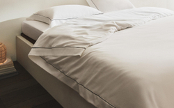 Пододеяльник Zara Home сатин, хлопок 100%, однотонный, 5138/088