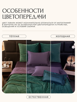 Комплект постельного белья Сатин Velvet Premium/Вельвет Премиум с Одеялом VP005