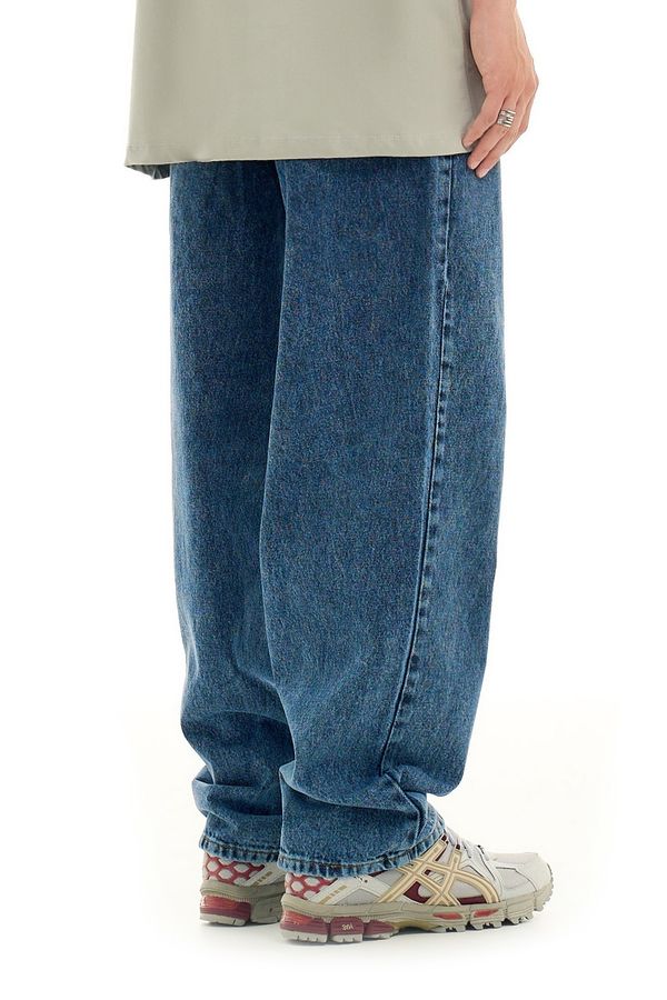 Джинсы Loose Fit Heavyweight Blue Ice Wash - фото 3