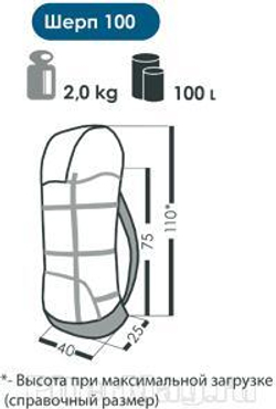 Рюкзак Нормал-Акме Шерп 100 Pro