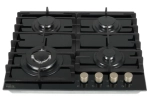Варочная поверхность газовая Oasis P-BST черное стекло
