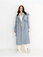 Тренч длинный оверсайз плащ