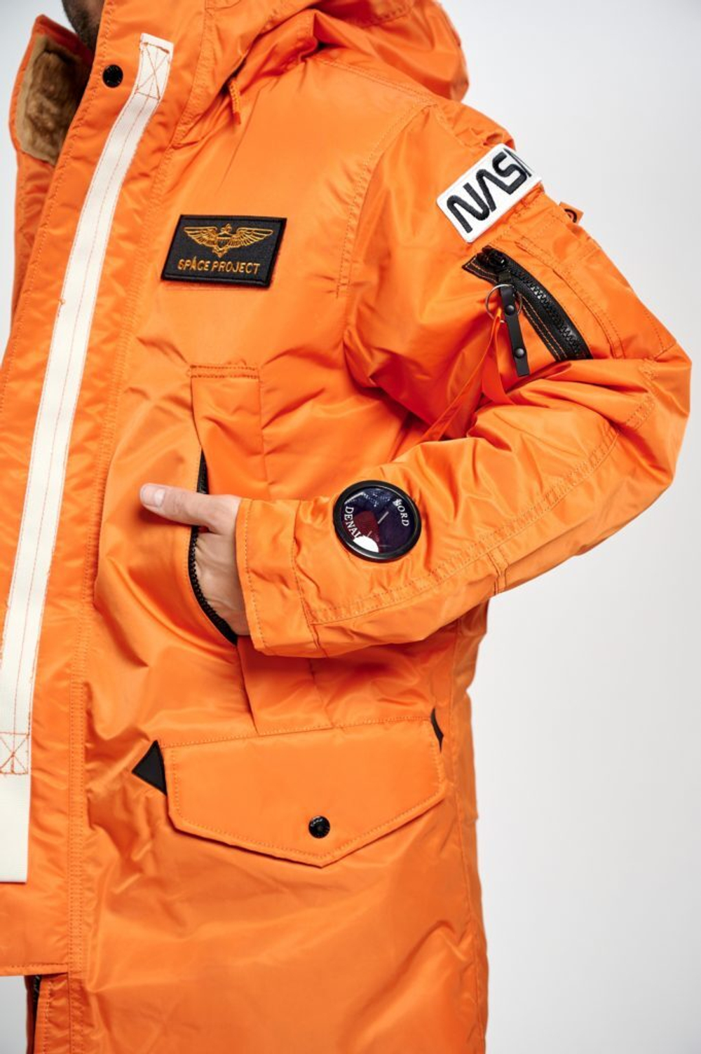 Куртка Аляска Nord Denali Space NASA (оранж - orange)