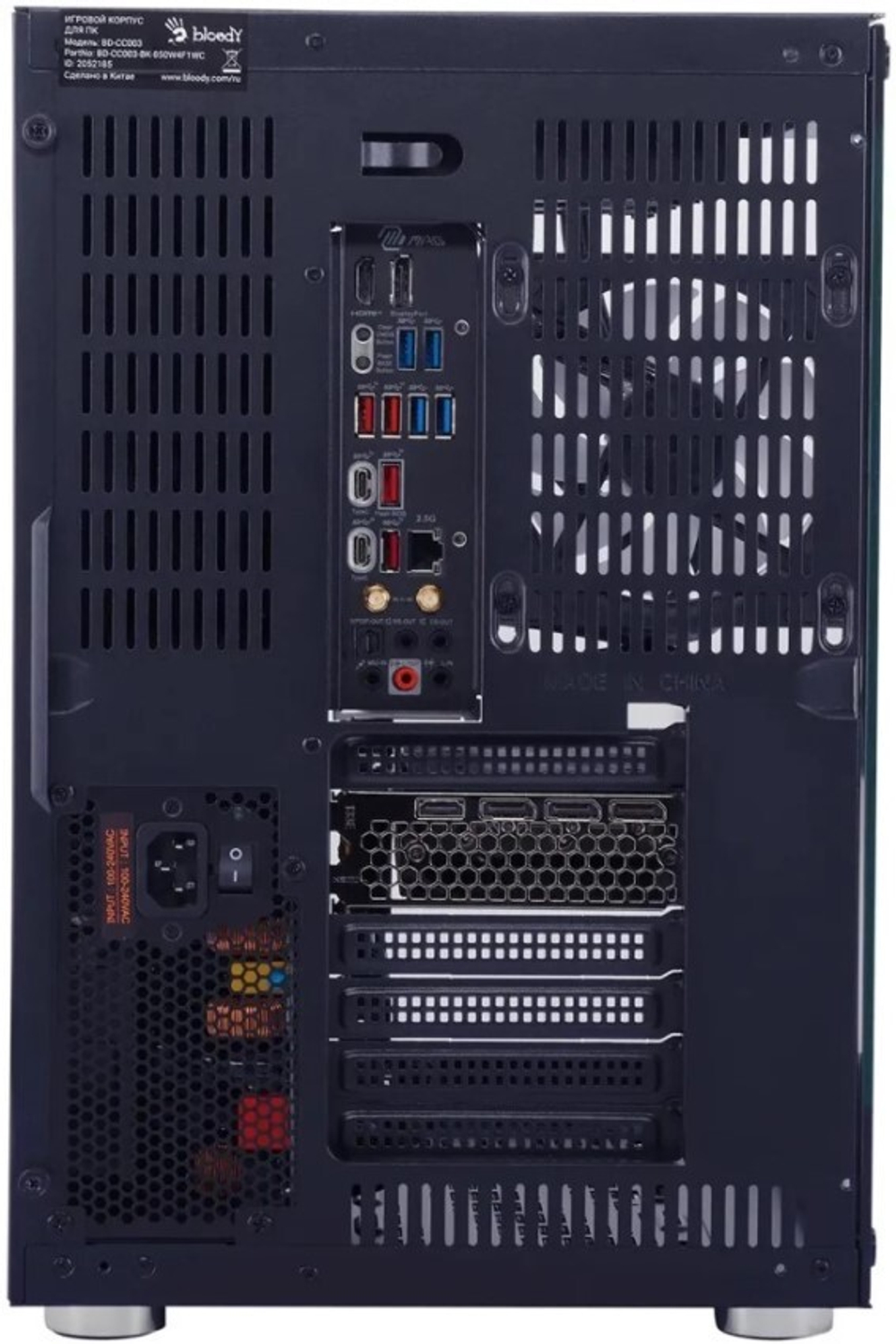 Системный блок Bloody BD-PC CZ79C3 Intel Core i7, 32 ГБ, 1 Тб, nVidia GeForce RTX 4070 Ti Super,  ОС Windows 11 Домашняя