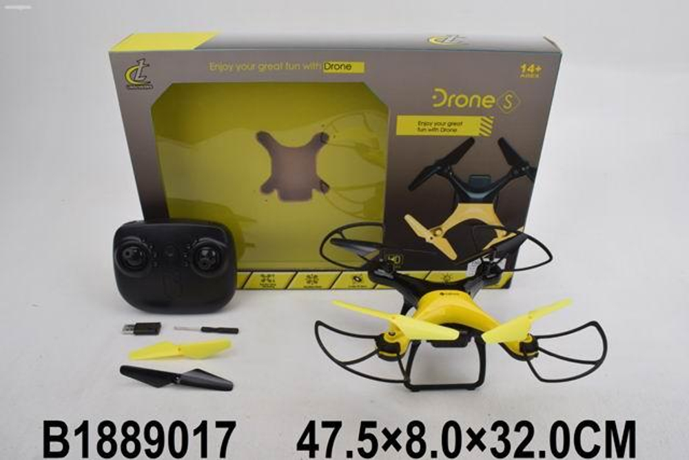 Квадрокоптер на РУ, коробка LC999-X1