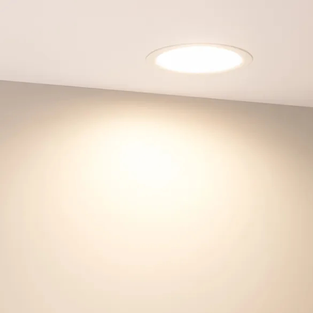 Светильник MS-BLIZZARD-BUILT-R115-10W Warm3000 (WH, 100 deg, 230V) (Arlight, IP20 Металл, 3 года) 036577