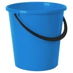 Ведро Ромашка 12л (Синий) (комплект 10 шт)