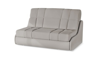 Диван Истван 120 Нео 06 (130315/1) 131*105*88 см, Бело - алюминиевый  Аккордеон Фиеста в наличии